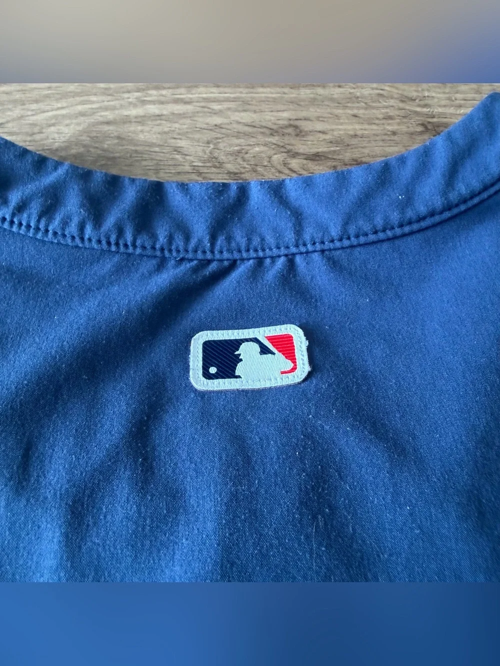 Nike Atlanta Braves 1/4 Zip Baseball Jacket - Picture 5 of 6